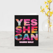 シェイ・キャン・ハリス・ウェーマー 2024 カード (黄色い花)