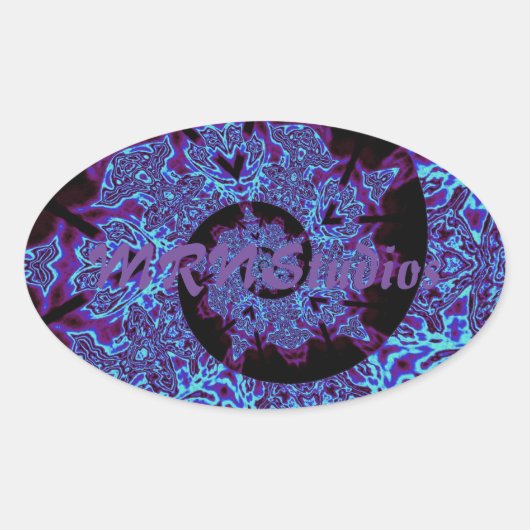 シェイ 楕円形シール (正面)