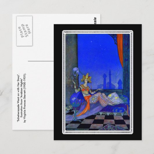 シェエラザデ ポストカード (正面/裏面)