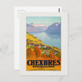 シェクブレスヴィンテージポスター1923 ポストカード (正面/裏面)