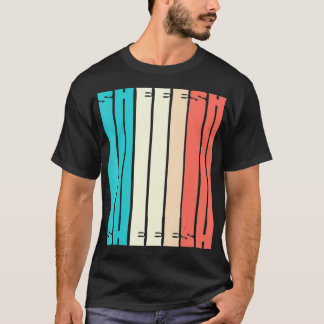 シェシュおもしろい10代の若者エクラミネーション80sヴィンテージレインブ tシャツ