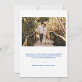 シェスオンクラウドナインパステルウォーターカラーブライダルシャワー 招待状 (裏面)