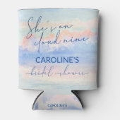 シェスオンクラウドナインパステルウォーターカラーブライダルシャワー 缶クーラー (正面)