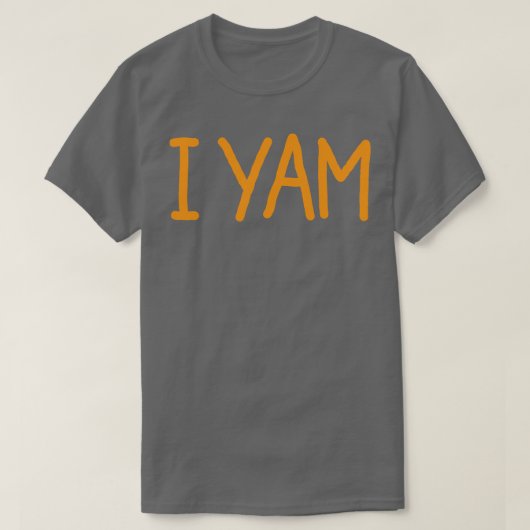 シェスマイサツマイポテトYesイヤム Tシャツ (デザイン正面)