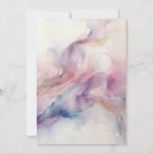 シェズオンクラウドナイン夢のパステルブライダルシャワー 招待状 (裏面)