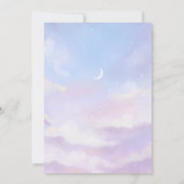 シェズオンクラウド9ドリーミーパステルブライダルシャワー 招待状 (裏面)