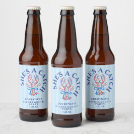 シェズ ア キャッチ サマー コースト バチェロレッテ パーティー ビールラベル