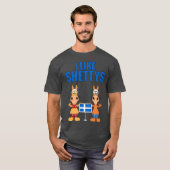 シェッティの馬が好き 馬 乗馬 ウマ fa tシャツ (正面フル)