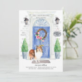 シェットランドシェプドッグのフロントドアの移動発表 招待状 (スタンド正面)