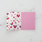 シェットランドシェプドッグカップルのバレンタインデーのギフトドッグ シーズンカード (内部)