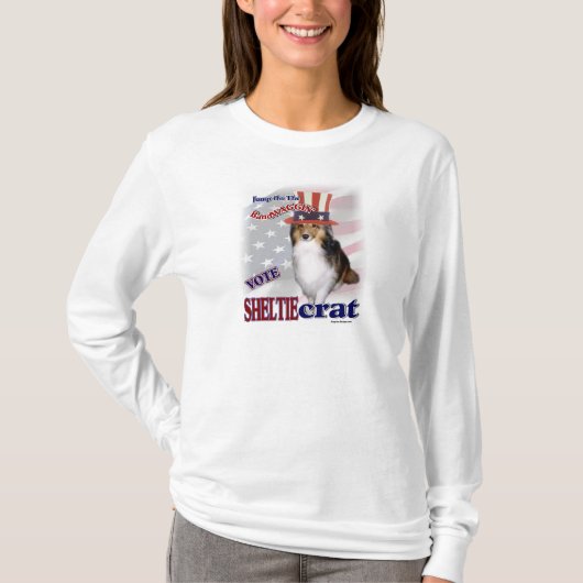 シェットランドシェプドッグギフト Tシャツ (正面)