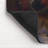 シェットランドシェプドッグクリスマスフェスティバルシーズン マウスパッド (コーナー)