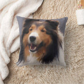 シェットランドシェプドッグシェットランド・ シープドッグアートギフト クッション (ブランケット)