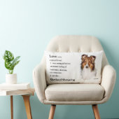 シェットランドシェプドッグシェットランド・ シープドッグ愛好家ギフト ランバークッション (椅子)