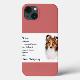 シェットランドシェプドッグシェットランド・ シープドッグ愛好家ギフト iPhone 13ケース