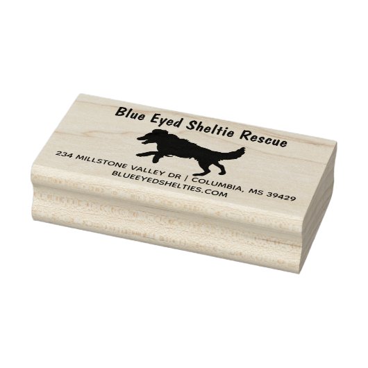 シェットランドシェプドッグシェットランド・ シープドッグ自己インキングスタンプ ラバースタンプ (スタンプ)