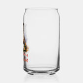 シェットランドシェプドッグパピペットの水のカラーフラワー ガラス缶 (左)