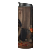 シェットランドシェプドッグパンプキンハロウィーン怖 タンブラー (回転右)