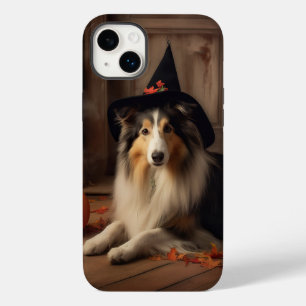 シェットランドシェプドッグパンプキンハロウィーン怖 Case-Mate iPhone 14 PLUSケース