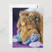 シェットランドシェプドッグポストカード ポストカード (正面/裏面)