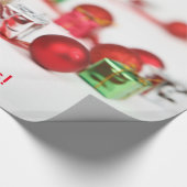 シェットランドシェプドッグメリークリスマスラッピング紙 ラッピングペーパー (角)