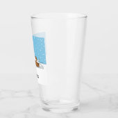 シェットランドシェプドッグレットスノーホリデーカスタム タンブラーグラス (左)