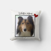 シェットランドシェプドッグ写真シェットランド・ シープドッグママ クッション (正面)