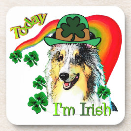 シェットランドシェプドッグSt patricks コースター