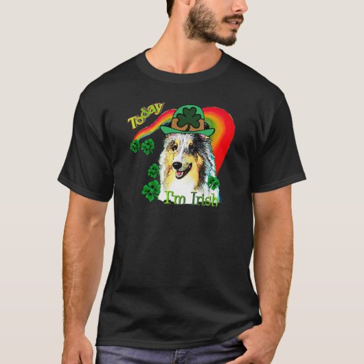 シェットランドシェプドッグSt patricks Tシャツ (正面)
