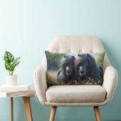 シェットランドポニーランバークッション ランバークッション (椅子)