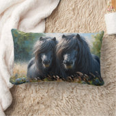 シェットランドポニーランバークッション ランバークッション (ブランケット)