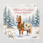 シェットランドポニー オーダーメイド クリスマス (正面/裏面)