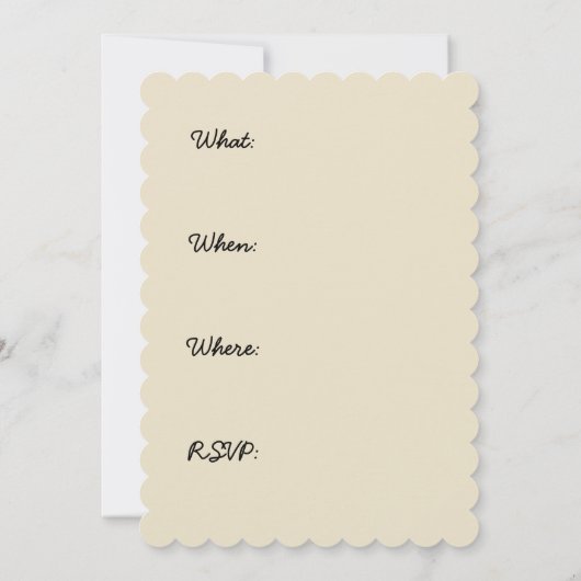 シェットランド絵画シェプドッグの写真 – かわいいオリジナルドッグアート 招待状 (裏面)