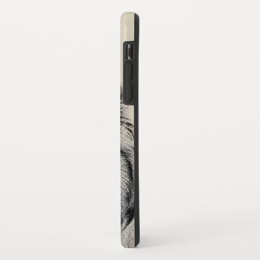 シェットランド絵画シェプドッグの写真 – かわいいオリジナルドッグアート Case-Mate iPhoneケース (裏面/左)