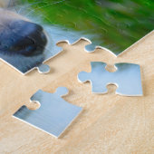 シェットランド羊の犬ジグソー。 ジグソーパズル (側面)