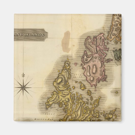 シェットランド諸島 マグネット (正面)