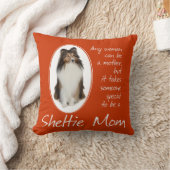 シェットランド・シープドッグのお母さんの枕 クッション (ブランケット)