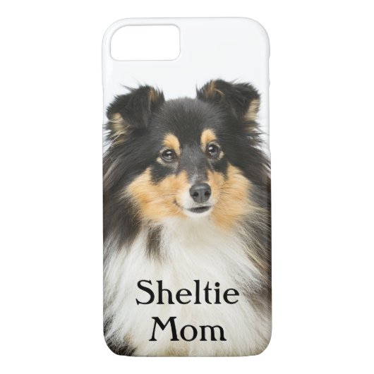 シェットランド・シープドッグのお母さんのSmartphoneの三色の箱 Case-Mate iPhoneケース (裏面)