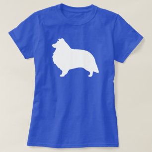シェットランド・シープドッグのシルエット Tシャツ
