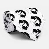 シェットランド・シープドッグのバランスのタイ ネクタイ (ロール)