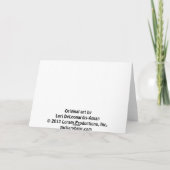 シェットランド・シープドッグのバースデー・カード カード (裏面)