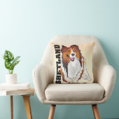 シェットランド・シープドッグの枕 クッション (椅子)