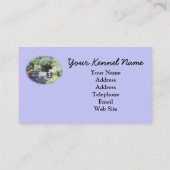 シェットランド・シープドッグの繁殖動物の名刺 名刺 (裏面)