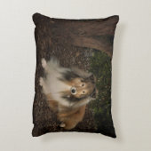 シェットランド・シープドッグの魔法の枕 アクセントクッション (裏面(縦))