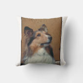 シェットランド・シープドッグのMoJoの枕 クッション (裏面)