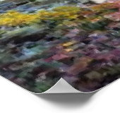 シェットランド・ シープドッグアートと愛の成長 ポスター (角)