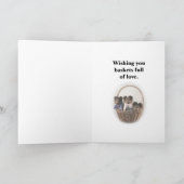 シェットランド・ シープドッグイースターバスケット シーズンカード (内部)