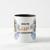 シェットランド・ シープドッグキスFix Everything Mag マグカップ (中央)