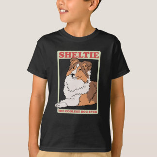 シェットランド・ シープドッグクール犬 | Shetland Sheepdog Tシャツ