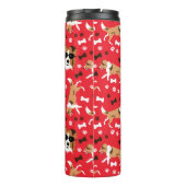 シェットランド・ シープドッグシェットランドシェプドッグコリーパターンポープリント タンブラー (裏面)